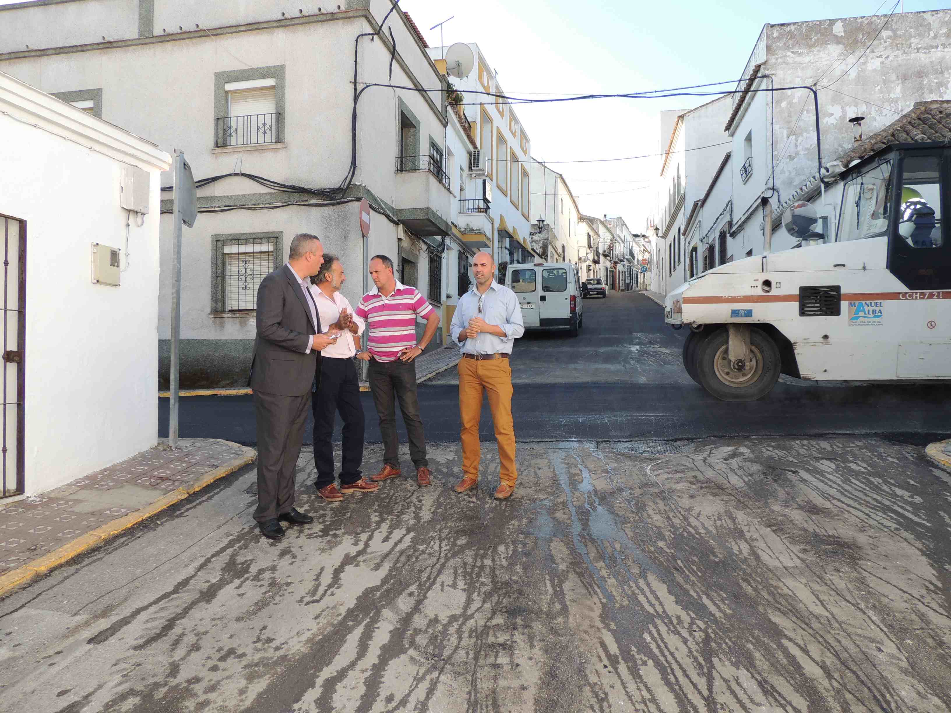 Comienza En La Calle La Plata El Asfaltado De Las V As De San Roque